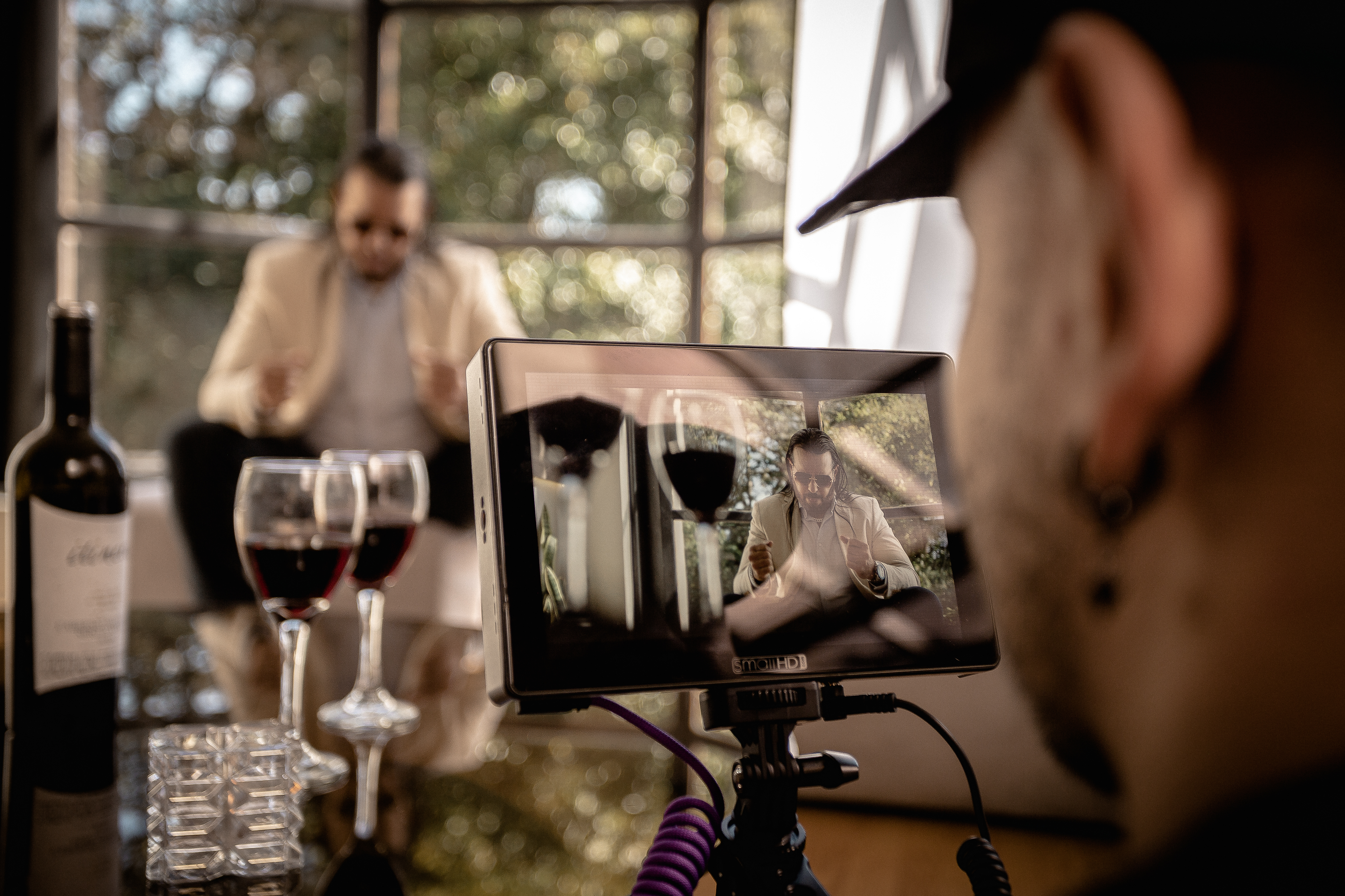 JayZ Visuals — Behind the scenes